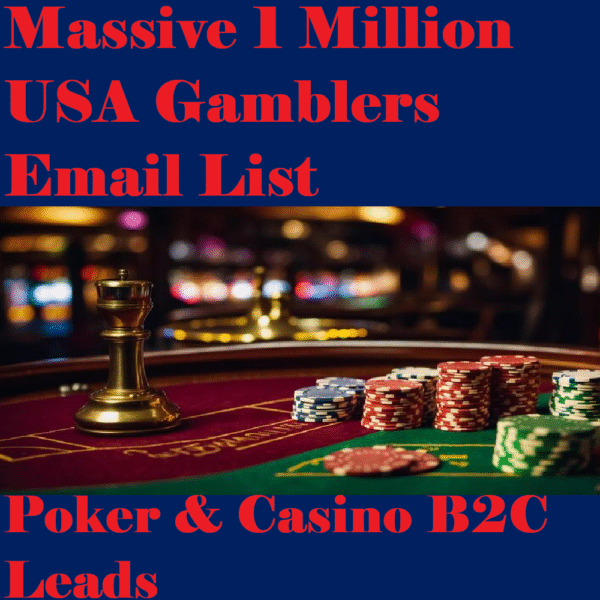 1 Million USA Poker & Casino Players Email List – High-Converting Gambling Leads - Image 2