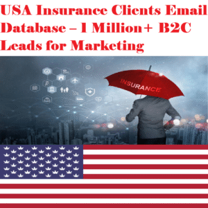 USA Insurance Clients Email Database – 1 Million+ B2C Leads for Marketing