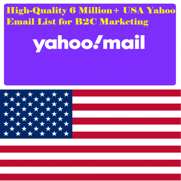 6 Million+ Verified USA Yahoo Email List – High-Quality B2C Leads for Targeted Marketing - Image 2