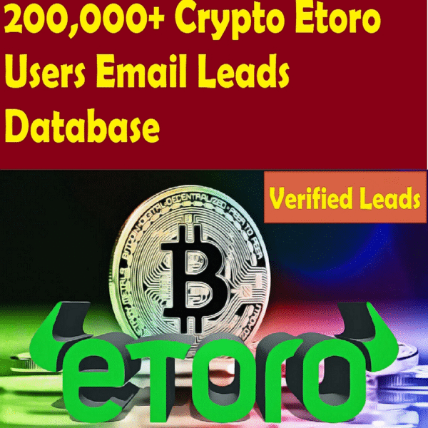 200,000+ eToro Cryptocurrency Users Email List – High-Intent B2C Leads - Image 3