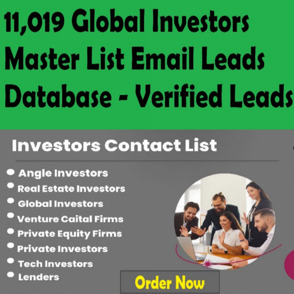 11,000+ International Investor Leads – Startup & Equity Focused - Image 2