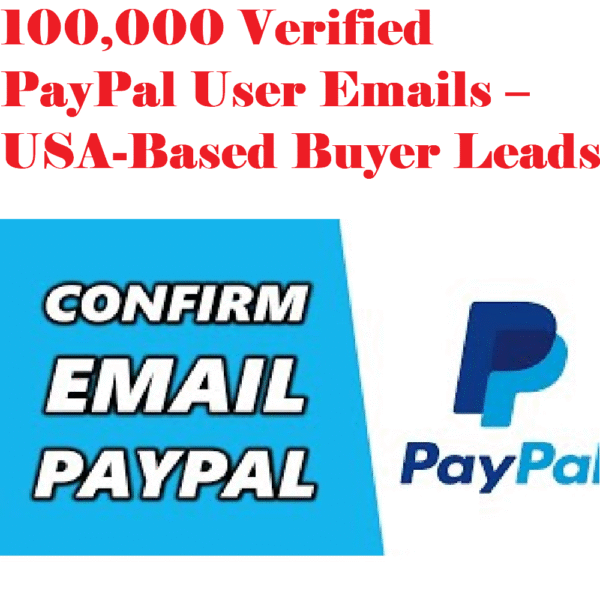 100,000 Verified PayPal User Emails – USA-Based Buyer Leads - Image 2