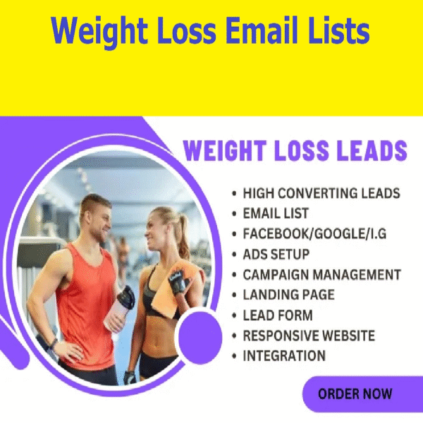 USA Weight Loss Email Leads – Targeted Health & Fitness Consumers - Image 3