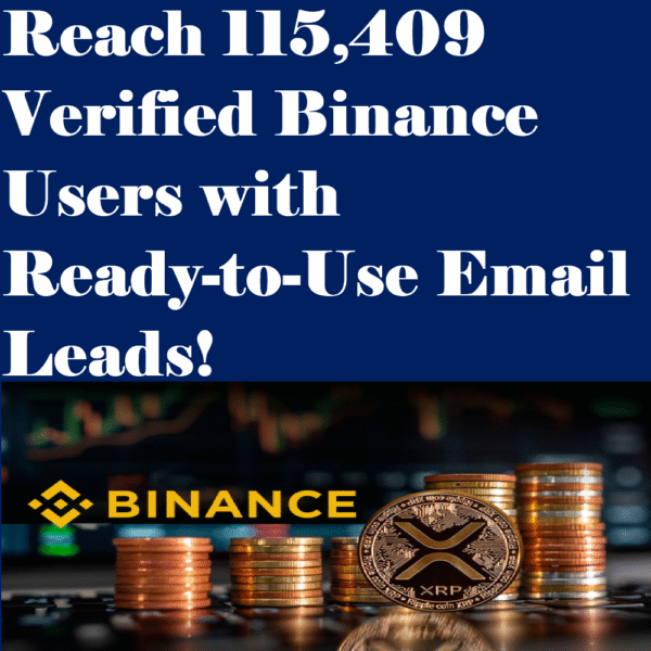 115,409 Verified Binance Users Email List – Crypto Buyers & Investors Database - Image 3