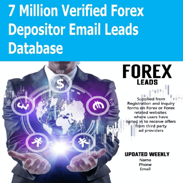 7,000,000+ Worldwide Forex Leads Database – High-Converting Global Traders List - Image 4