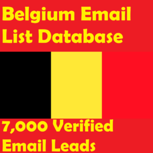 Belgium Email List Database – 7,000 Verified Email Leads