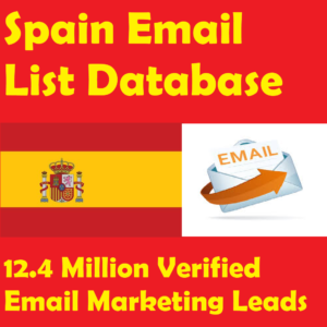 Spain Email List Database – 12.4M Verified Email Marketing Leads