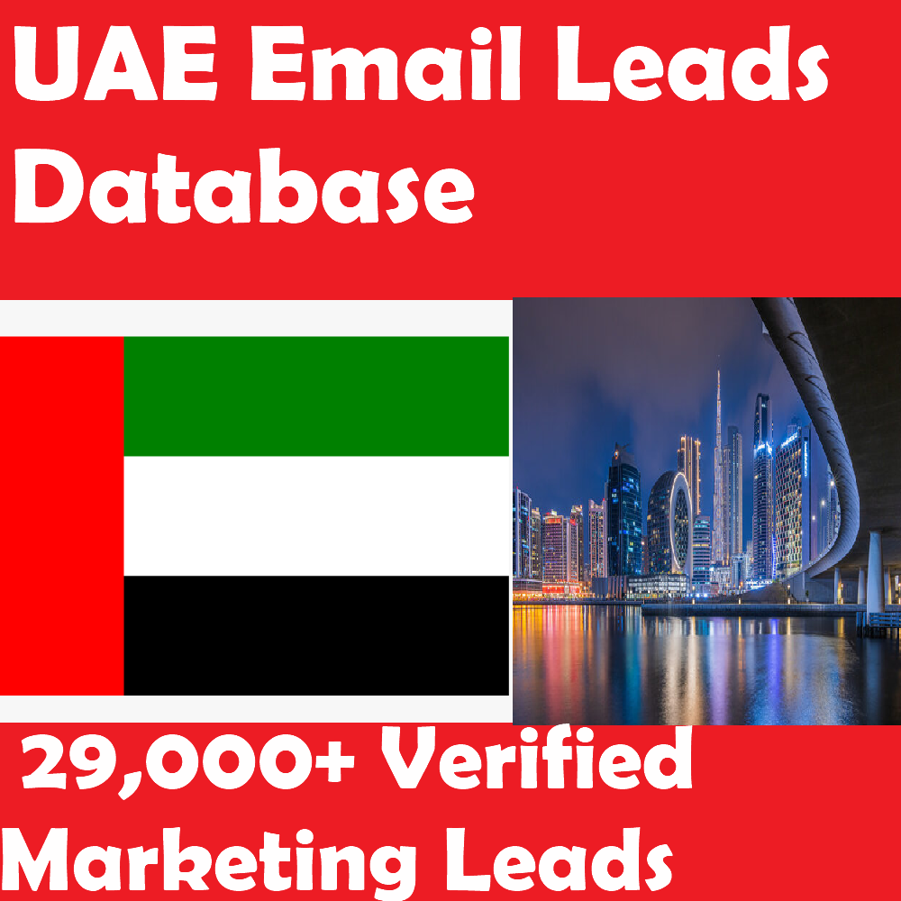 UAE Email Leads Database – 29,000+ Verified Marketing Leads