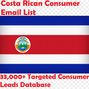 Costa Rican Consumer Email List – 33,000+ Targeted Consumer Leads Database