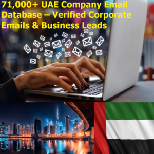 71,000+ UAE Company Email Database – Verified Corporate Emails & Business Leads