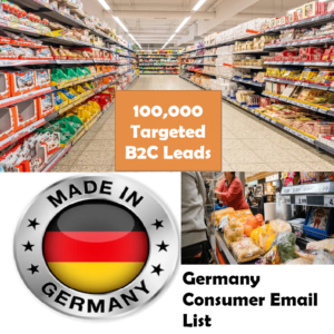 Germany Consumer Email List – 100,000 Targeted B2C Leads