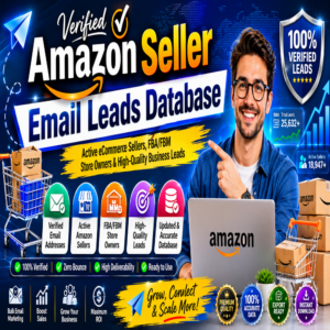 4,000+ Amazon Sellers Email Leads Database – Real FBA & FBM Sellers, Brands & Online Store Owners