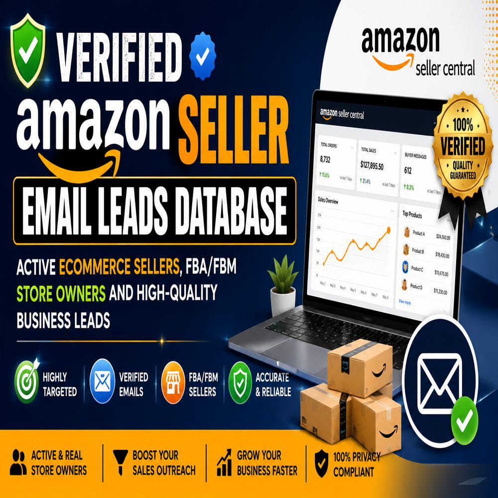 4,000+ Amazon Sellers Email Leads Database – Real FBA & FBM Sellers, Brands & Online Store Owners - Image 2