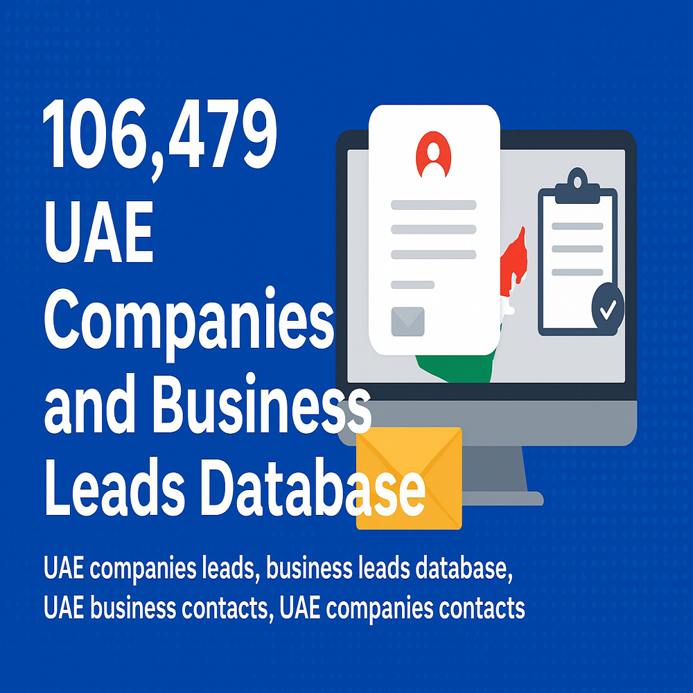 106k+ UAE Business Leads – Accurate & Updated Corporate & Companies Database