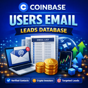 Coinbase Users Email List – 355,000 Crypto Investor Leads