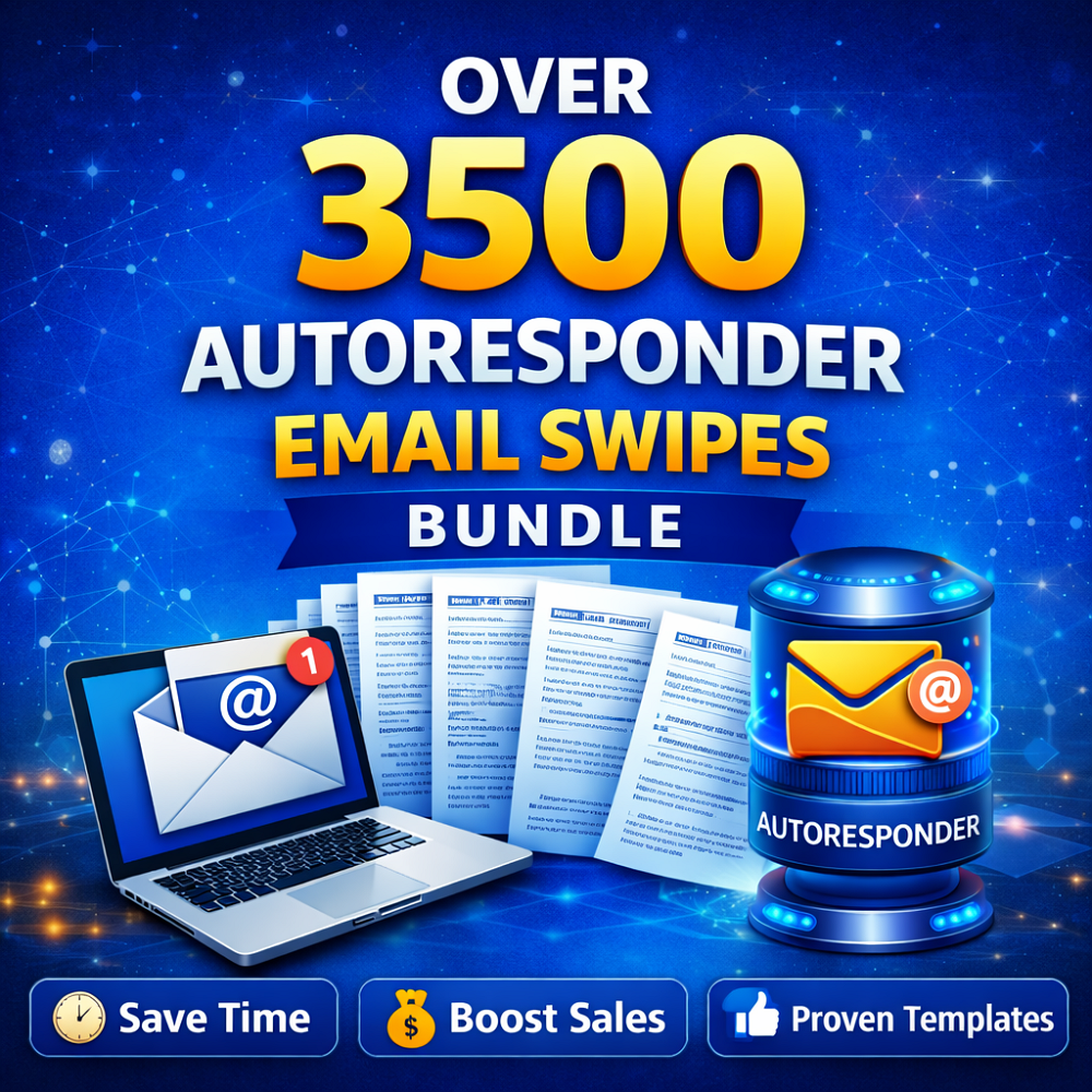 Autoresponder Email Swipe File Bundle – 3,500+ Ready-to-Use Emails - Image 4