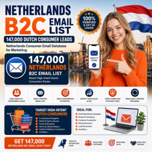 Netherlands B2C Email List – 147,000 Dutch Consumer Leads