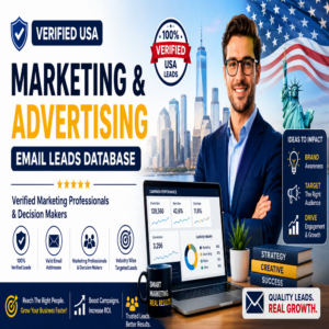 546,000+ USA Marketing & Advertising Email Leads Database